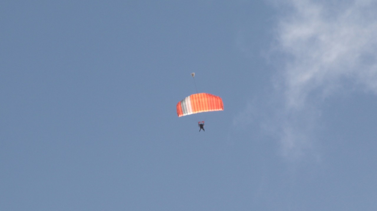 Skydiving Over Oahu